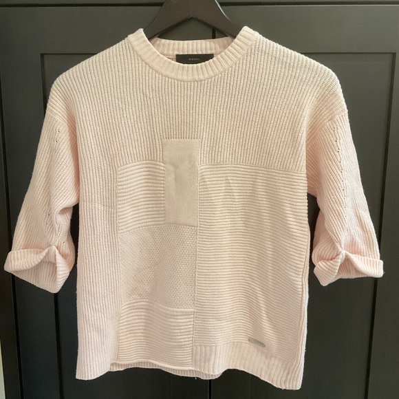 Diesel Sweaters - ✨ 💕 Diesel Soft Pastel Pink Italian Yarn Wool Blend Knit Sweater Women’s S EUC